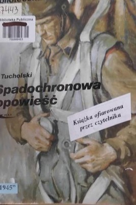 Spadochronowa opowieść - Jędrzej Tucholski