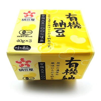 Soja Natto Yuki Mini BIO (z sosem i musztardą) mroż. 3x40g Nattoya