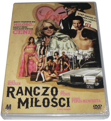 DVD - Ranczo miłości - Gershon , Pesci -PL-FOLIA!