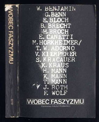 Wobec faszyzmu 1987