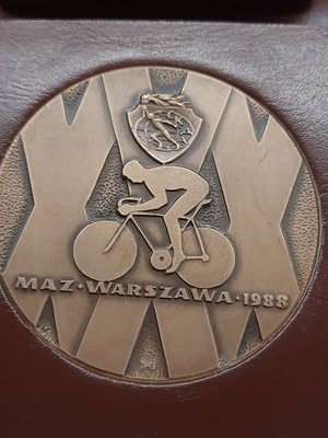 Mistrzostwa Armii Zaprzyjaźnionych Kolarstwo - 1988 medal brąz
