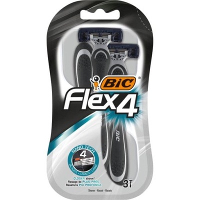 Bic Flex 4 Comfort maszynki do golenia 3szt