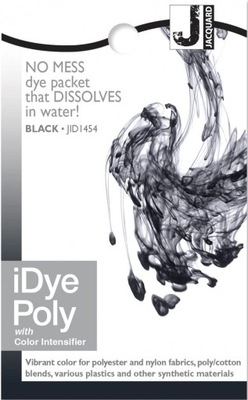 Barwnik do tkanin synt iDye Poly Black czarny 454
