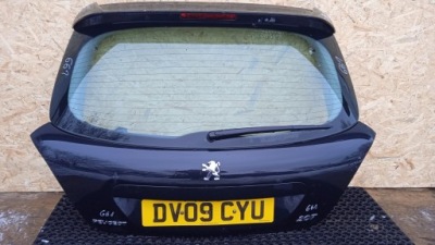 Peugeot 207 hb крышка багажника задняя exyb фото №1