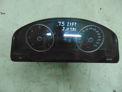 Лічильник vw t5 lift 2.0tdi 7e0920860a фото №1