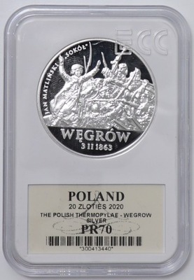 20zł - Polskie Termopile–Węgrów - GCN PR 70 - 2020