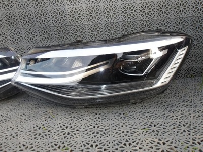 Лампа передняя левая vw caddy full led фото №1