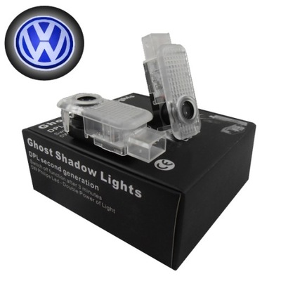 DIODO LUMINOSO LED LOGOTIPO PROYECTOR VW PASSAT B5 PHAETON TOUAREG  