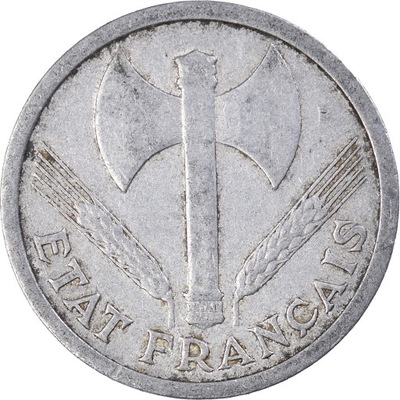 Moneta, Francja, 2 Francs, 1943