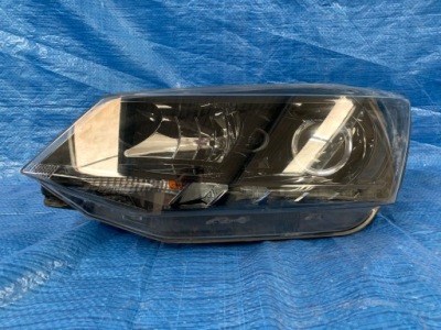 Skoda fabia 3 6v левая фара линза + led фото №1