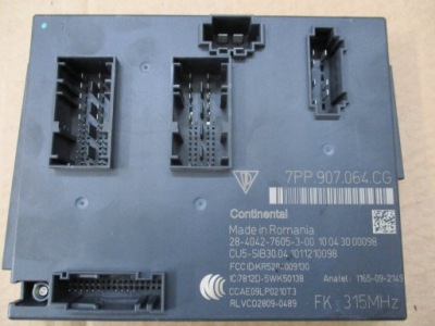 Porsche panamera 970 macan 7pp 7p модуль комфорту фото №1