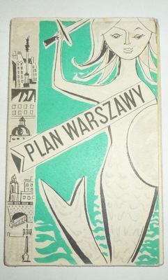 PLAN WARSZAWY 1966