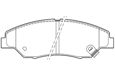 VALEO КОЛОДКИ ТОРМОЗНЫЕ KIA SPORTAGE 99-03