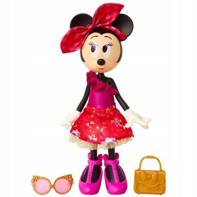 MYSZKA MINNIE MINI LALKA 24 CM RUCHOME RĘCE DISNEY