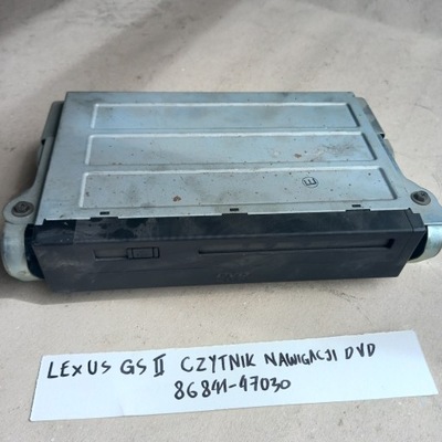 Lexus gs ii считыватель навигации dvd 86841-47030 фото №1