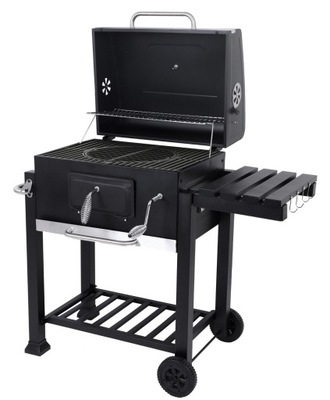 DUŻY GRILL OGRODOWY BLAUPUNKT GC601 RUSZT ŻELIWNY