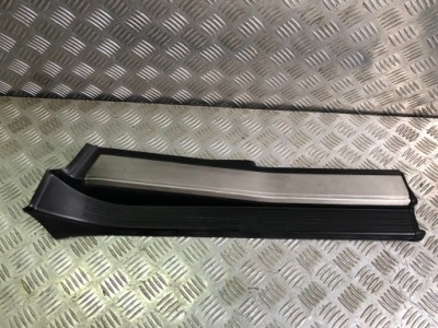 Mercedes s w140 long накладка поріг правий задній фото №1