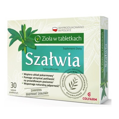 Szałwia Colfarm 30 tabl.