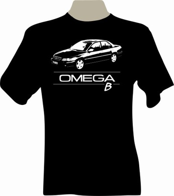 KOSZULKA T-SHIRT CON NADRUKIEM PARA FANA OPEL OMEGA B  