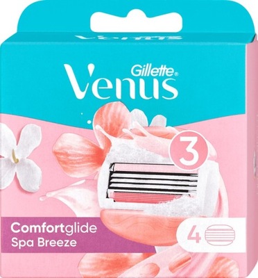 4x WKŁADY GILLETTE VENUS BREEZE COMFORTGLIDE ORYG