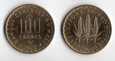 MALI 1975 100 FRANCS