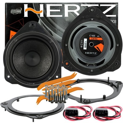 HERTZ EV C 165 ALTAVOCES AUDI A1 PARTE TRASERA DISTANCIAS  