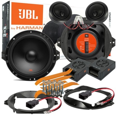 JBL STAGE2 604C ДИНАМИКИ AUDI A3 8L A4 B5 TT 8N