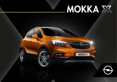 Opel Mokka X prospekt 2018 mod 2019 polski 36 str.