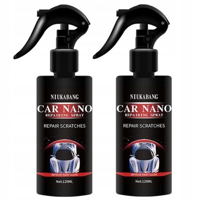 2X BUTELKI CAR NANO REPAIR SPRAY WOSK AUTO  