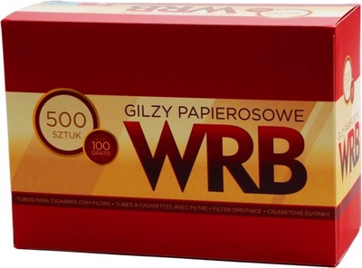 Gilzy papierosowe tutki WRB 500