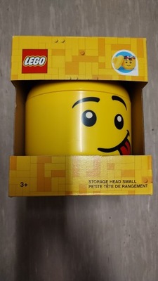 Pojemnik na klocki LEGO Główka chłopiec