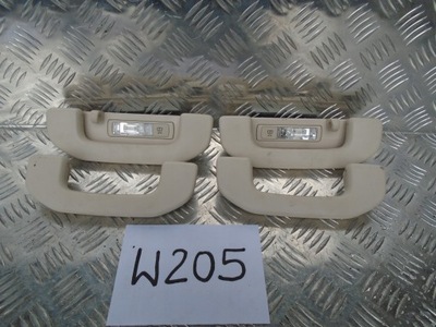 Mercedes w205 ручка крепления потолочный kpl 4 beż фото №1