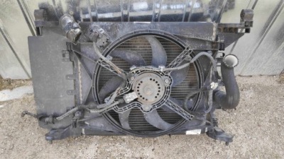 Радіатор води + вентилятор opel meriva b 1.4 benz фото №1
