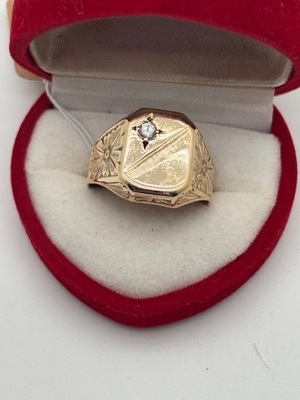 ZŁOTY SYGNET PR 585 5,61G ROZ.22