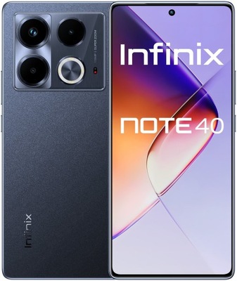 Smartfon INFINIX Note 40 8/256GB 6.78" Czarny
