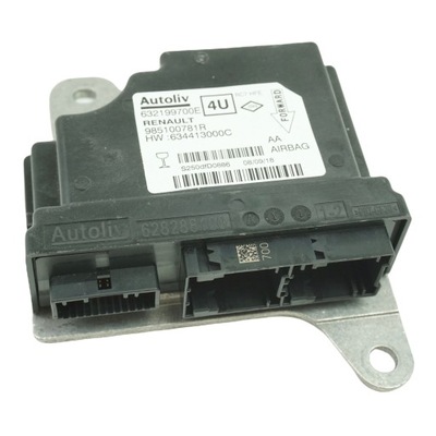 Датчик подушка безпеки renault kadjar 985100781r фото №1