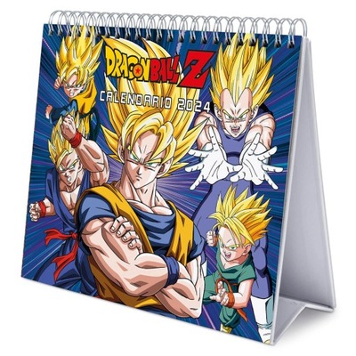Kalendarz na biurko Dragon Ball na 2024 rok Oficjalne wydanie Kalendarza