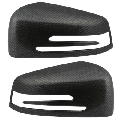 Mercedes glk cls b w246 накладки дзеркало карбон фото №1