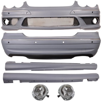 Bodykit do mercedes clk a209 kabriolet 2002 - 2009 стиль amg фото №1