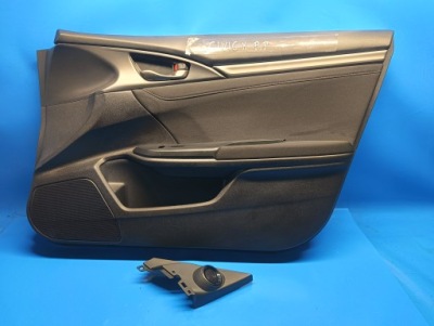 Обшивка обивка дверь правый перед honda civic x 17-21r. фото №1