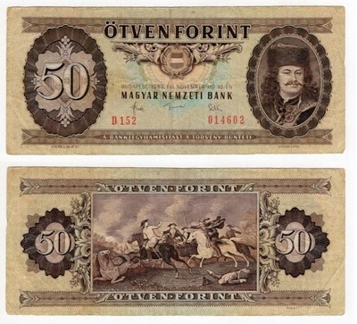 WĘGRY 1983 50 FORINT