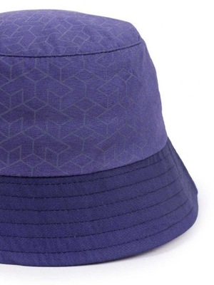 Granatowy KAPELUSZ bawełniany czapka letnia BUCKET HAT r. 50-52