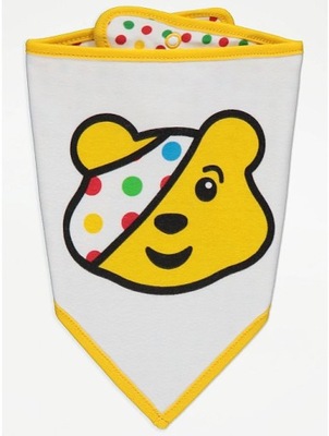 GEORGE śliniak apaszka miś Pudsey SALE