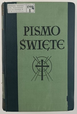 Pismo święte Stary testament księgi prorockie i machabejskie