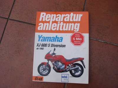 YAMAHA XJ 600 DIVERSION KSIĄŻKA INSTRUKCJA NAPRAWA