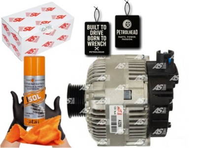 Генератор citroen c5 1.8 01-04 90a as-pl #petrolhead pro+ kit4 фото №1