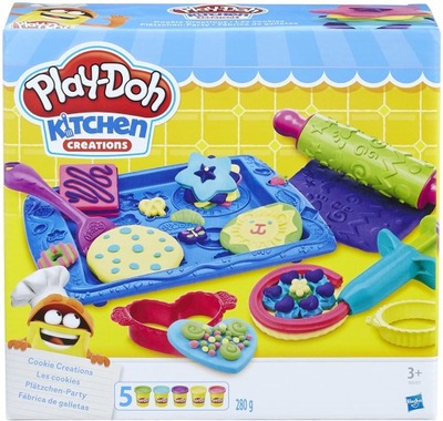 PLAY-DOH SŁODKIE CIASTECZKA MASA PLASTYCZNA PLAYDOH SŁODKOŚCI KAWIARNIA