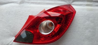 Opel corsa d лампа правый задняя model 3 дверь светлая, europejska фото №1
