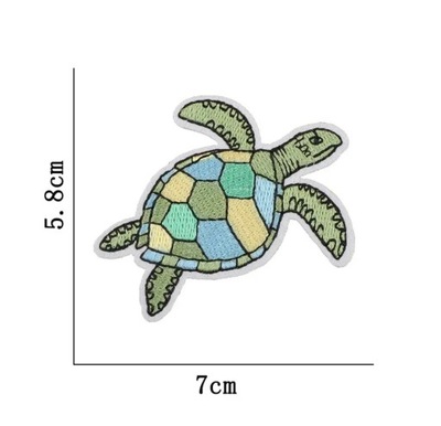 Żółw naszywka Termo