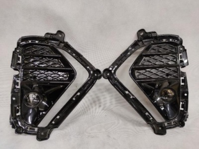 Противотуманная фара + решётка hyundai tucson iii n-line 18- фото №1